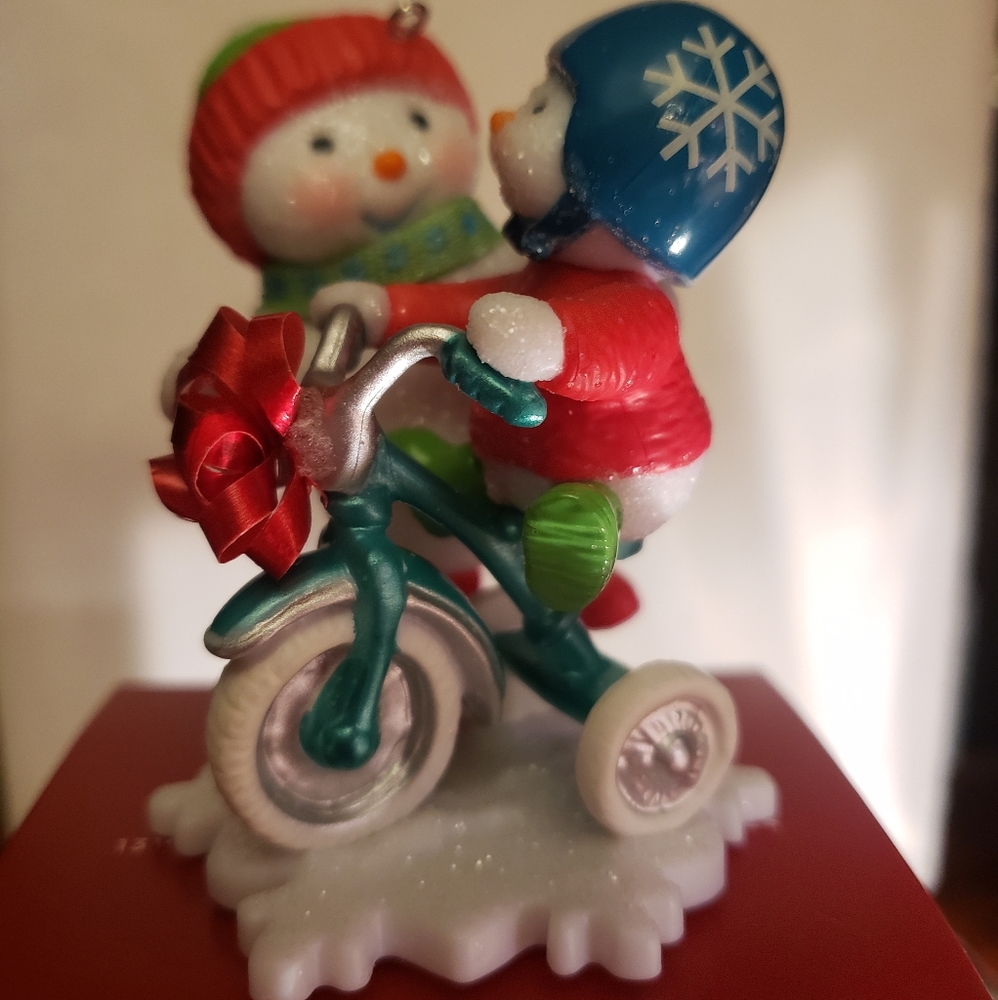 Hallmark KeepsakeTrying out the New Trike
